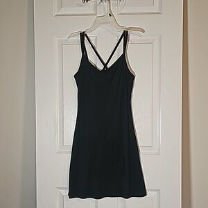 IZ California Strappy Black Vintage Slip Dress No Size Tag Fits S /M